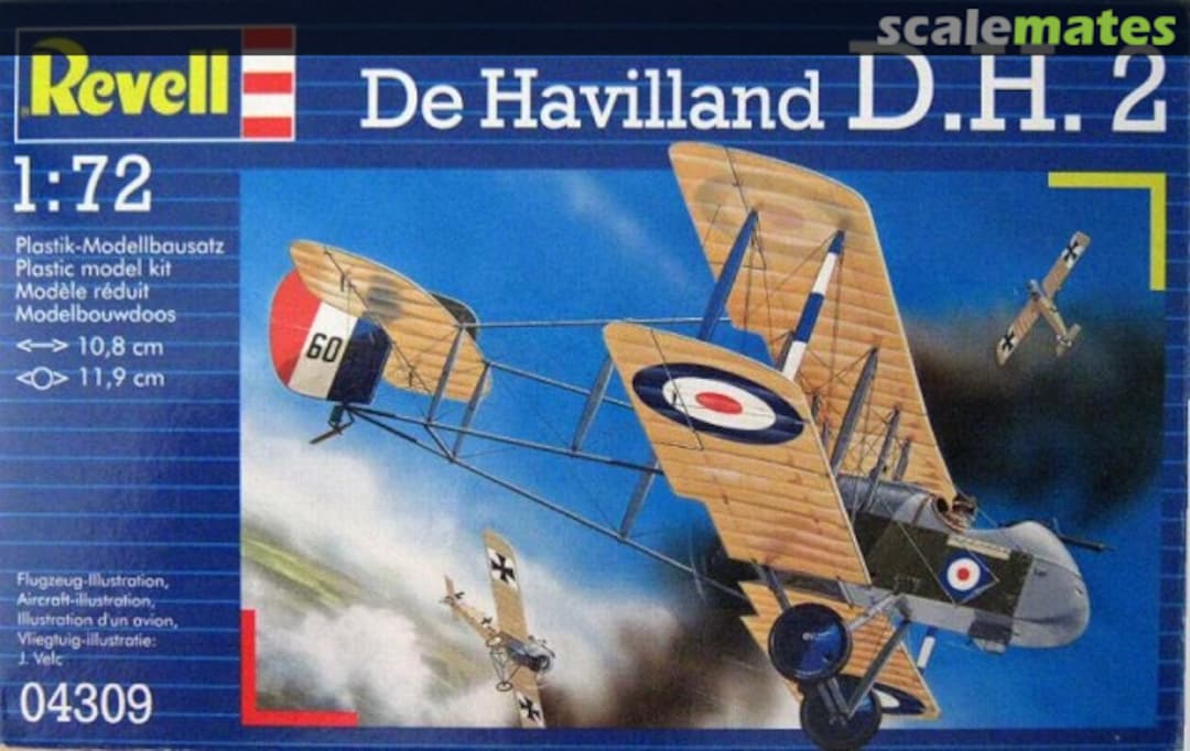 Boxart De Havilland D.H.2 04309 Revell Boxart De Havilland D.H.2 04309 Revell