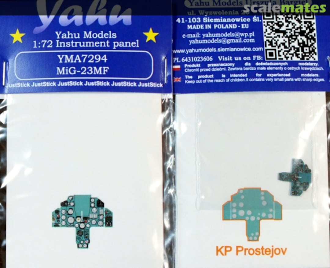 Boxart Mikoyan MiG-23MF YMA7294 Yahu Models Boxart Mikoyan MiG-23MF YMA7294 Yahu Models