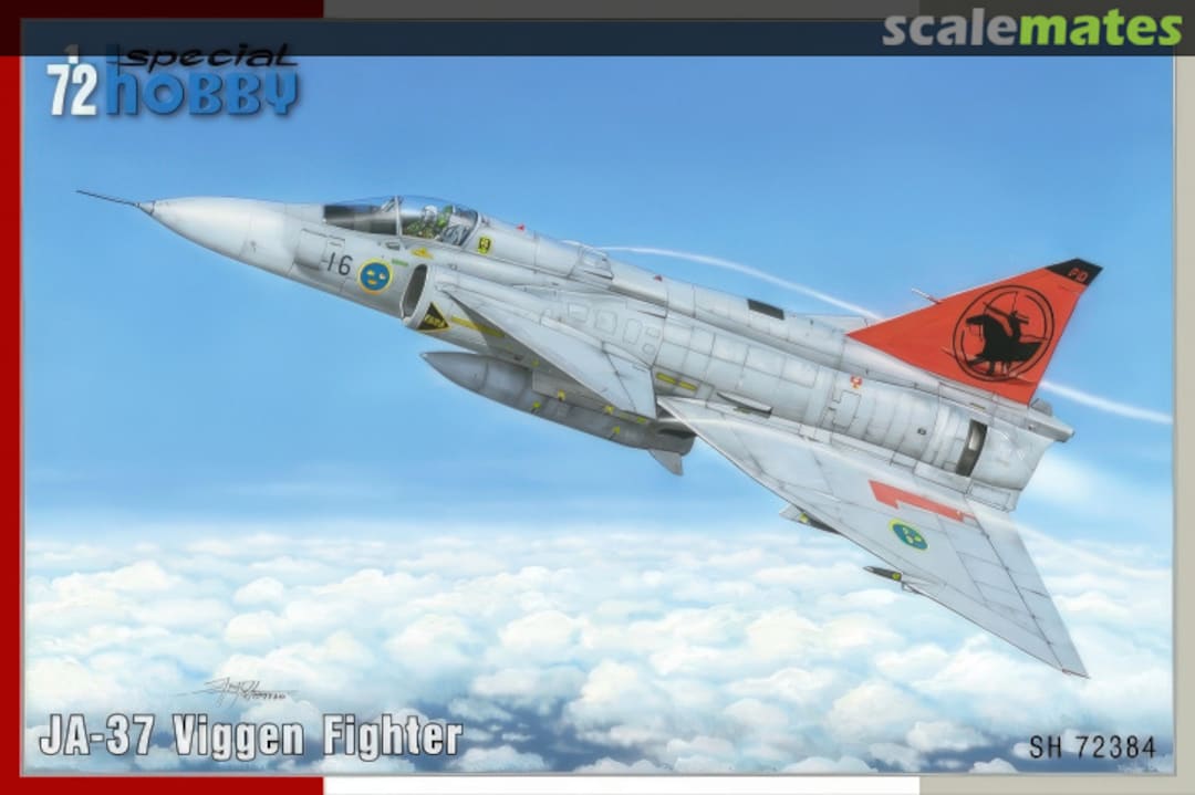 Boxart Saab JA-37 Viggen Fighter SH72384 Special Hobby Boxart Saab JA-37 Viggen Fighter SH72384 Special Hobby