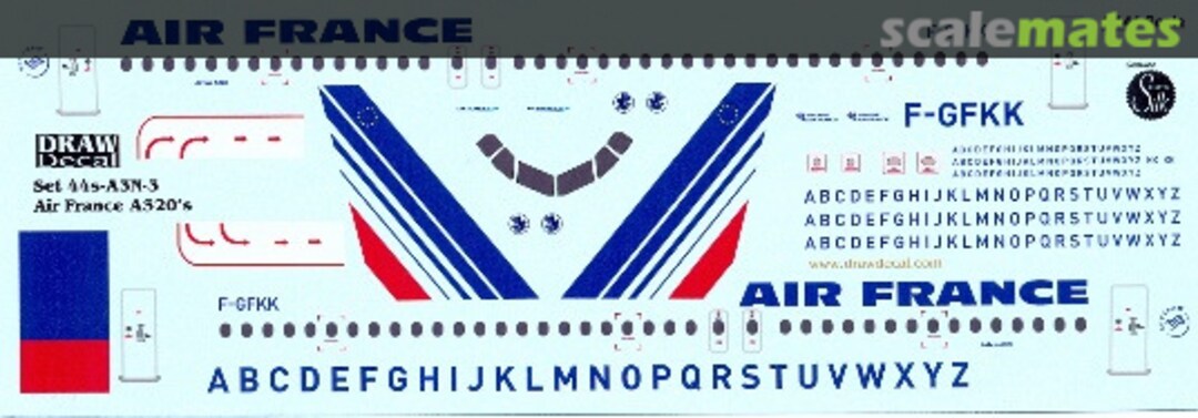 Boxart Airbus A320-211 44-A3N-3 Draw Decal Boxart Airbus A320-211 44-A3N-3 Draw Decal