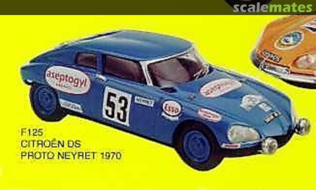 Boxart Citroën DS 21 Proto Chassis Court "aseptogyl" CCCF125 CCC Boxart Citroën DS 21 Proto Chassis Court "aseptogyl" CCCF125 CCC