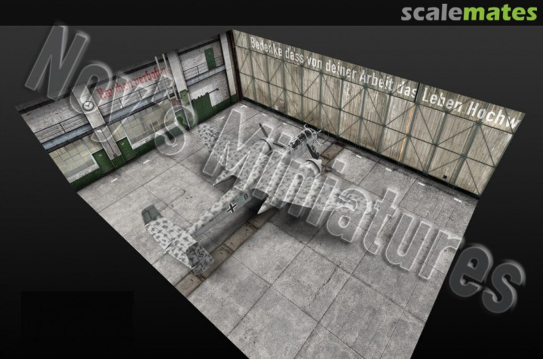 Boxart 2-in-1 WWII Luftwaffe Hangar (Inside) Set 7236 Noy's Miniatures