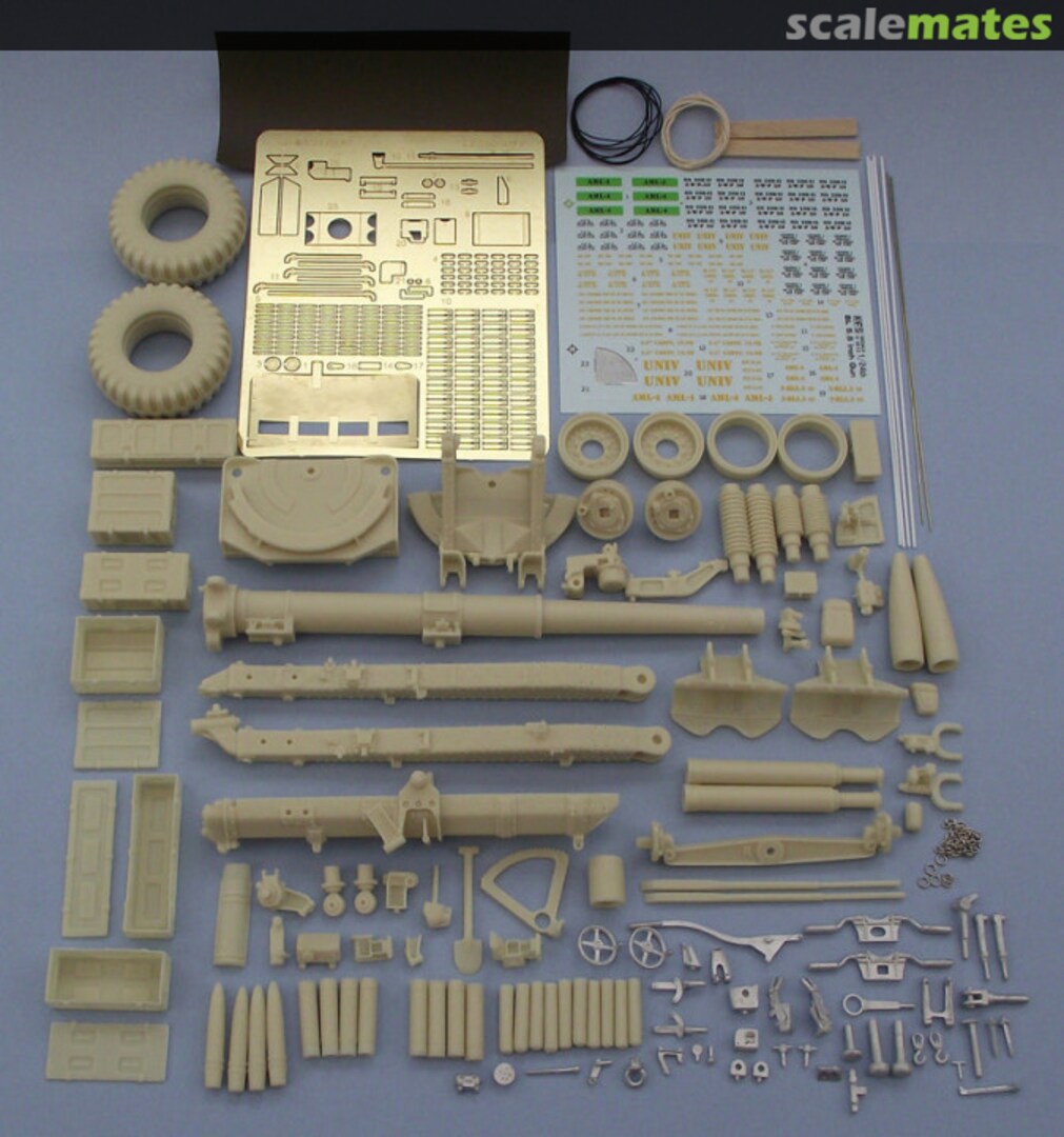 Contents Ordnance 5.5 Inch Howitzer KFS-203 Kit Form Services