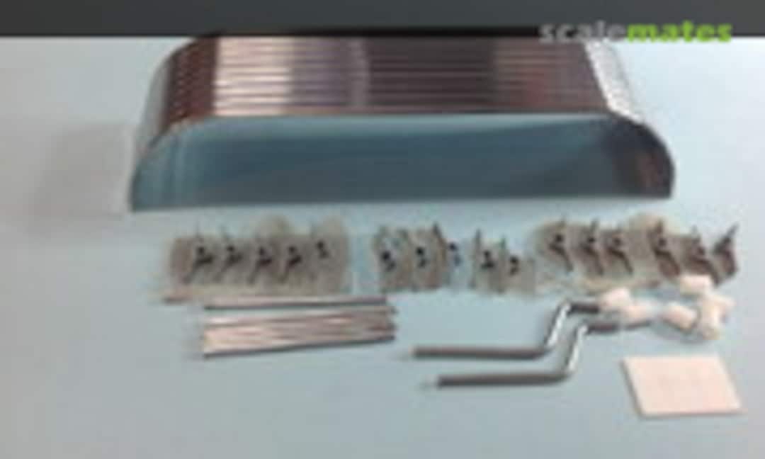 1:25 Aluminium Mudguards Double (Auslowe Model Accessories MG2B) MG2B