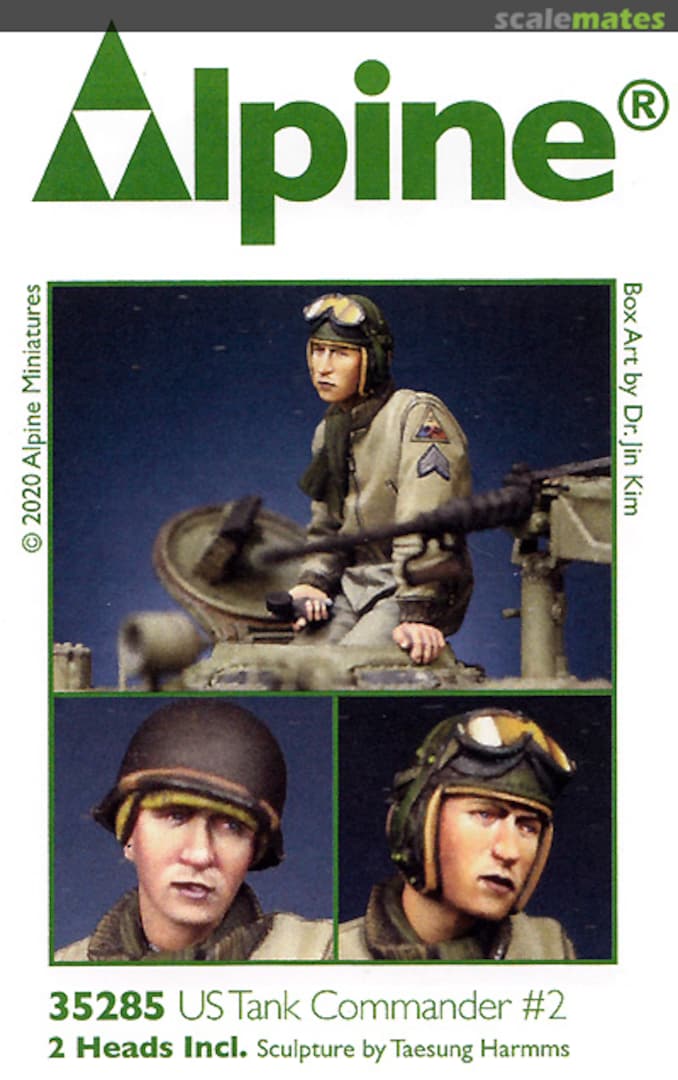 Boxart US Tank Commander #2 35285 Alpine Miniatures Boxart US Tank Commander #2 35285 Alpine Miniatures