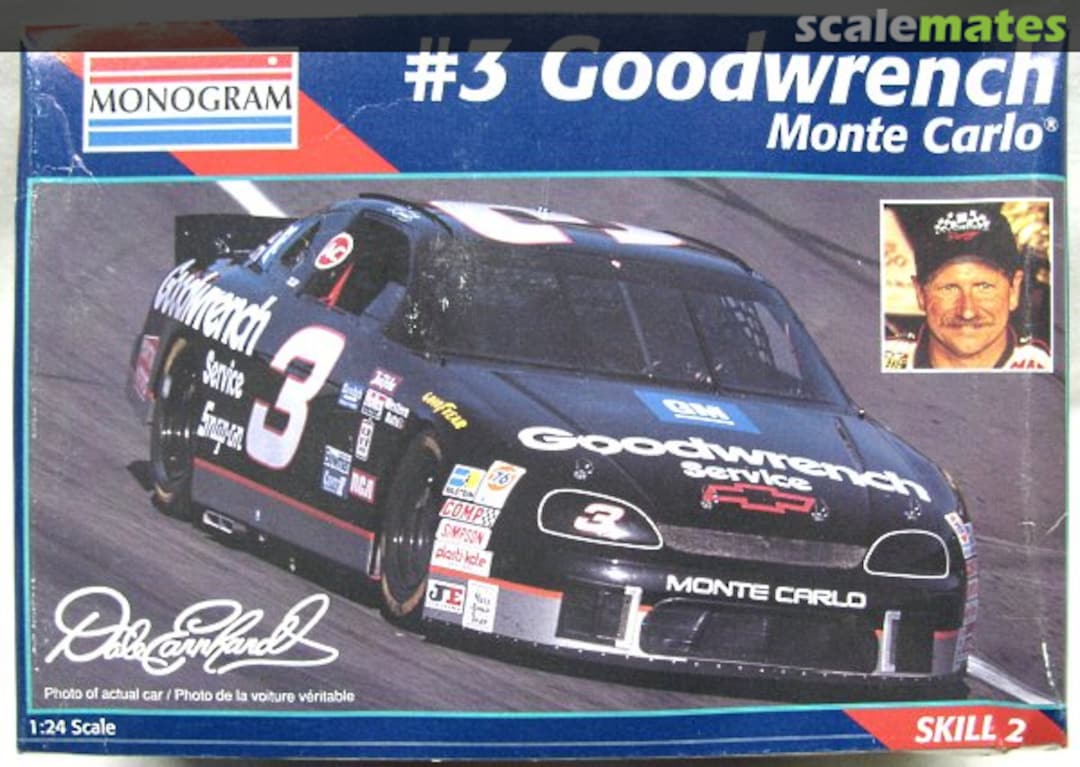 Boxart #3 Goodwrench Monte Carlo 2447 Monogram Boxart #3 Goodwrench Monte Carlo 2447 Monogram
