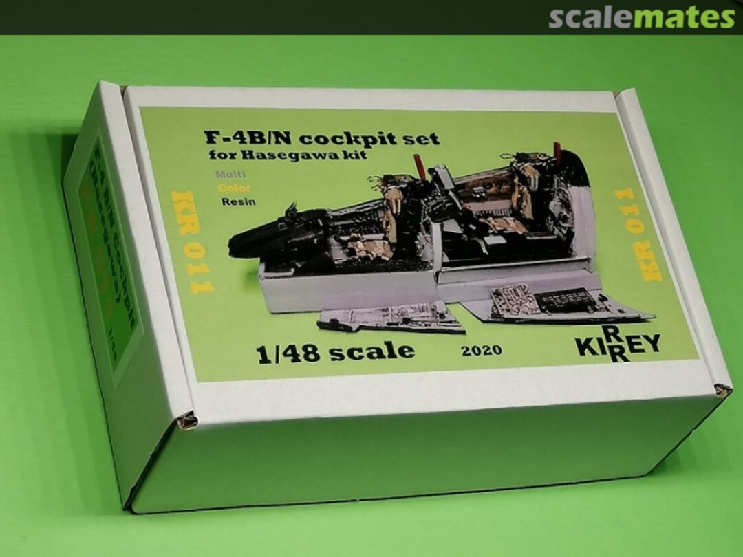 Boxart F-4B/N cockpit set (Hasegawa) KR011 KiRRey Boxart F-4B/N cockpit set (Hasegawa) KR011 KiRRey