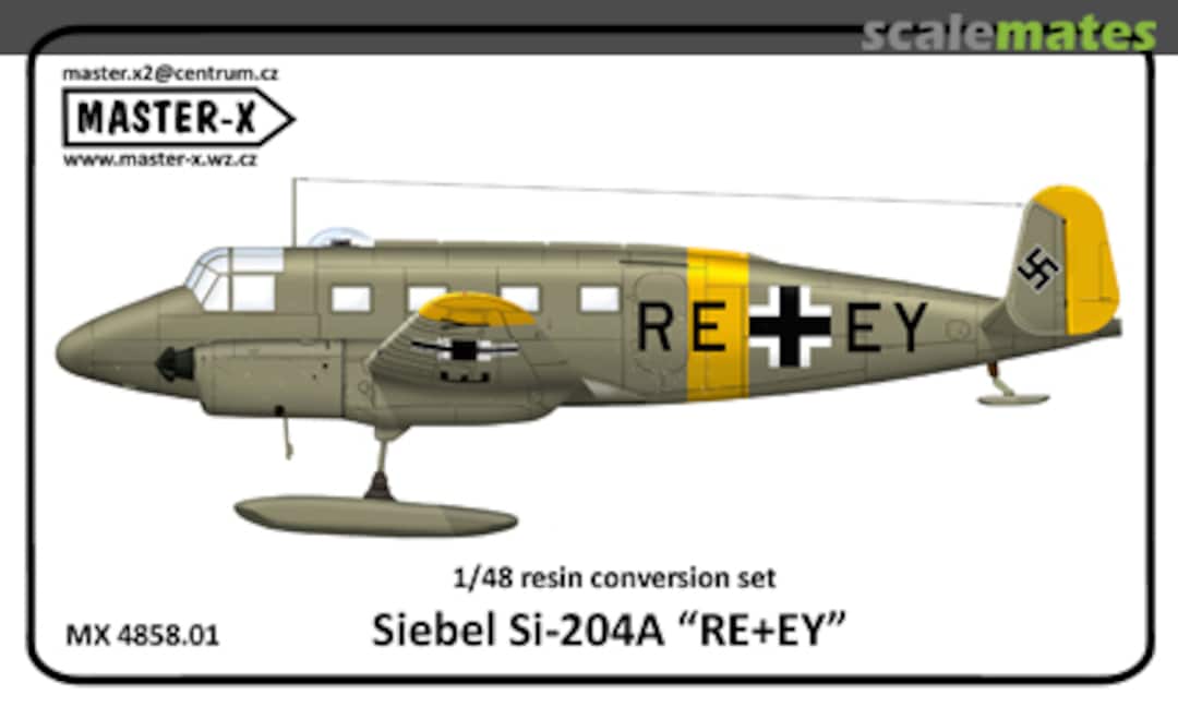 Boxart Siebel si-204A RE+EY with ski MX 4858.01 Master-X Boxart Siebel si-204A RE+EY with ski MX 4858.01 Master-X