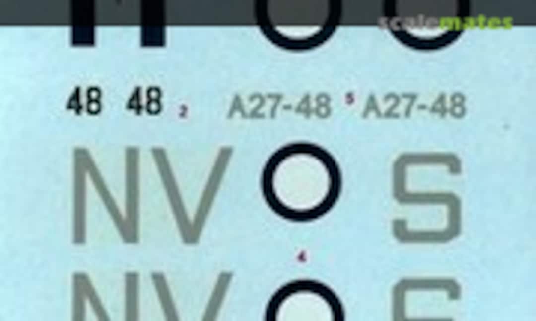 1:72 Vultee Vengeance (Mini Print Decal 72017) 72017