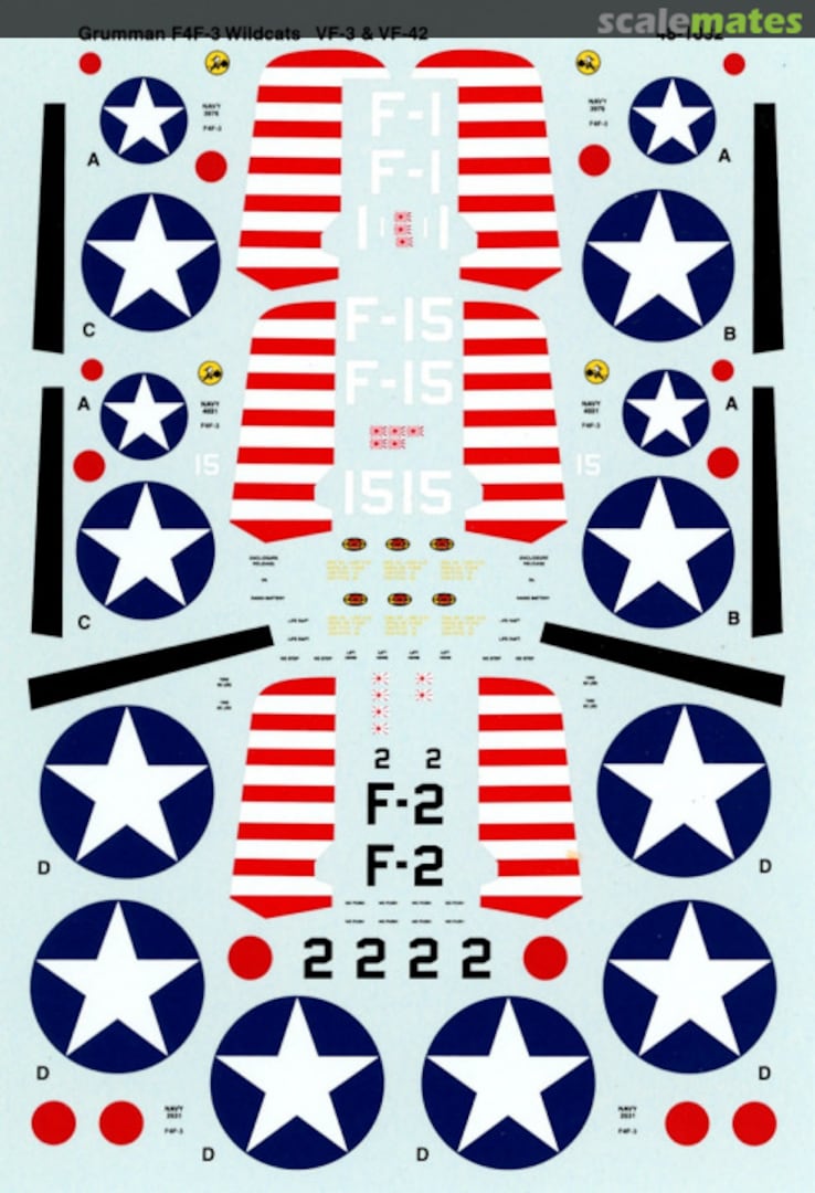 Boxart Grumman F4F-3 Wildcats 48-1032 Microscale Boxart Grumman F4F-3 Wildcats 48-1032 Microscale