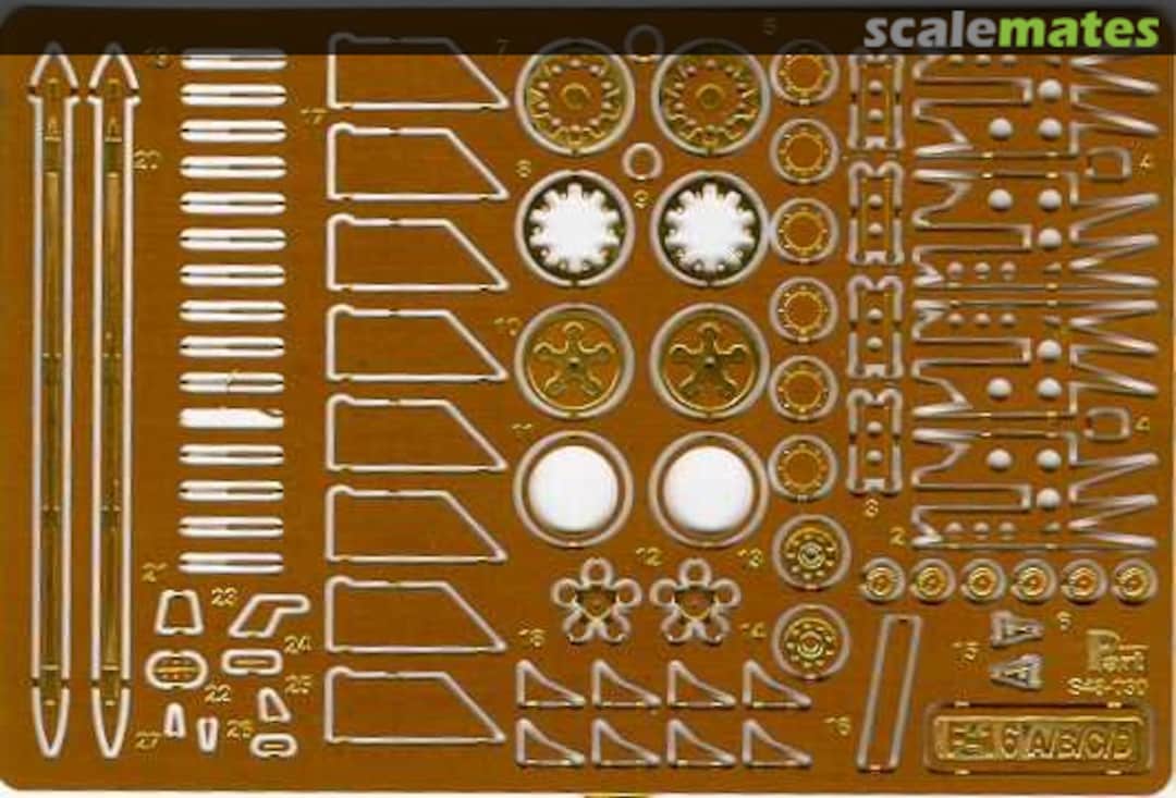 Boxart F-16A/B/C/D S48-030 Part Boxart F-16A/B/C/D S48-030 Part