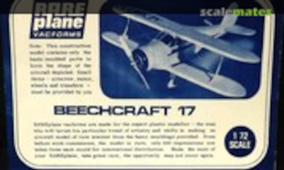 1:72 Beechcraft 17 (RarePlane RP02008)