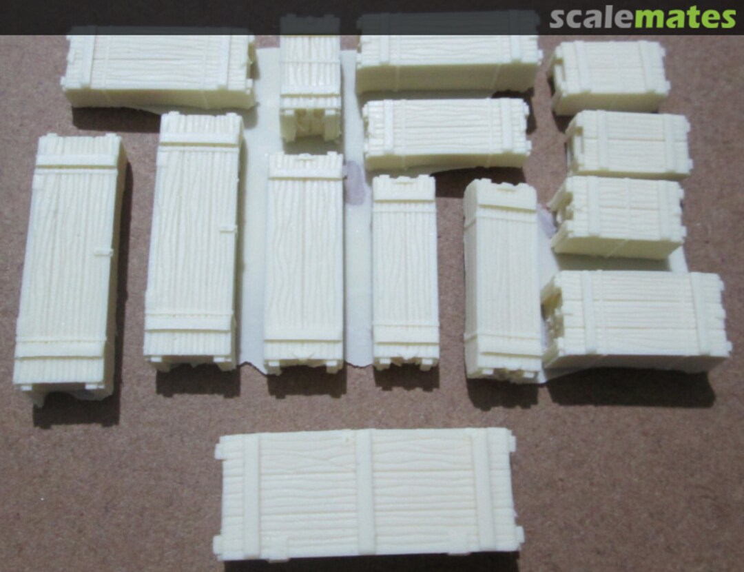Contents 1/35 Wooden crates 35b1 Redog Models Contents 1/35 Wooden crates 35b1 Redog Models