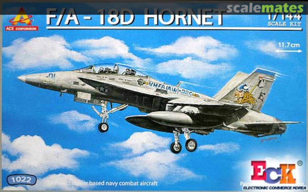 Boxart F/A-18D Hornet 1022 Ace Corporation Boxart F/A-18D Hornet 1022 Ace Corporation