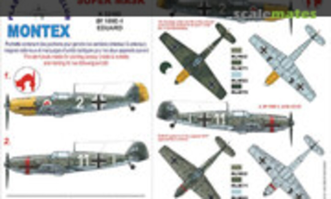 1:32 Bf 109E-1 (Montex K32183) K32183