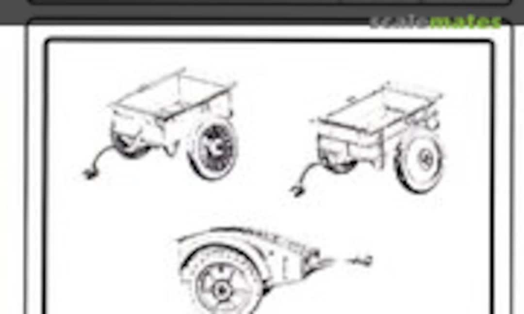 1:72 Infanterieanhänger (Attack Hobby Kits 72308)