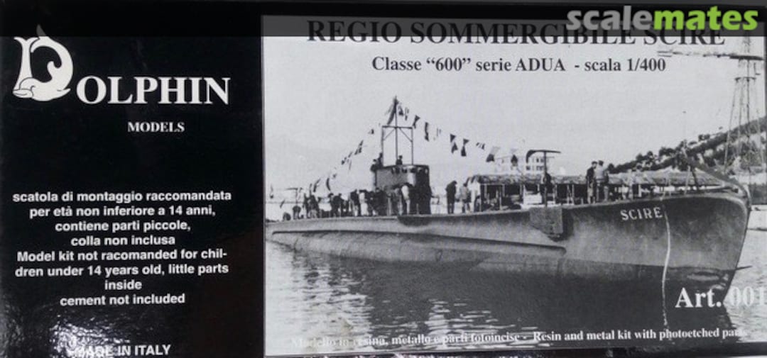 Boxart Scirè D 001 Dolphin Models Boxart Scirè D 001 Dolphin Models