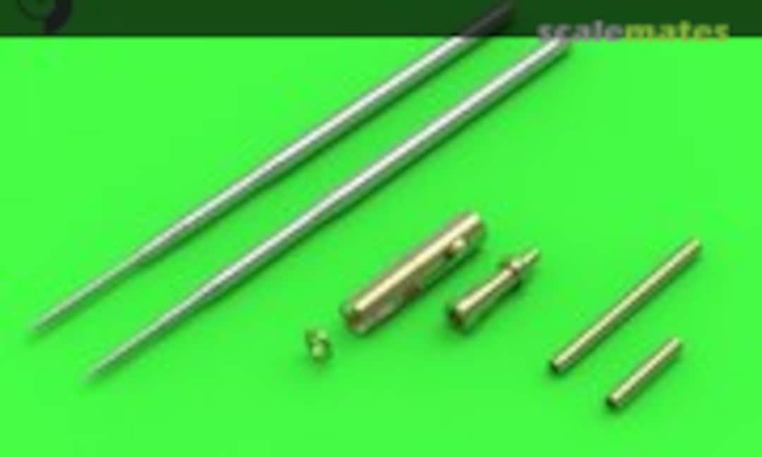 1:32 MiG-17A/P/F (Fresco A, B, C) - 37mm and 23mm gun barrels set & Pitot Tube (Master AM-32-069)