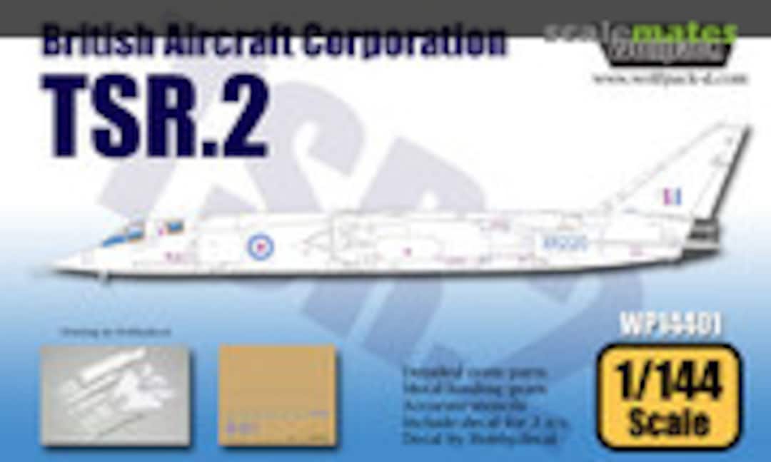 1:144 BAC TSR.2 Full Resin Kit (Wolfpack WP14401)