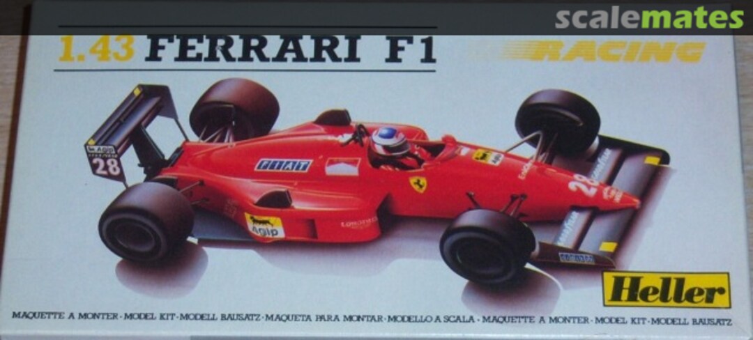 Boxart Ferrari F1 80104 Heller Boxart Ferrari F1 80104 Heller
