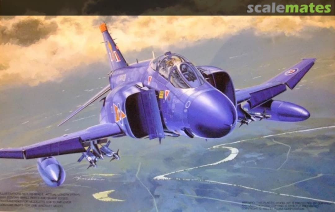 Boxart British Phantom FGR.2 "Bye Bye FGR.2" 35129 Fujimi Boxart British Phantom FGR.2 "Bye Bye FGR.2" 35129 Fujimi