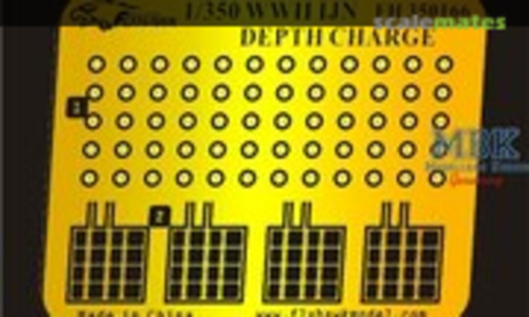 1:350 WWII IJN Depth Charge (FlyHawk Model FH350166) FH350166