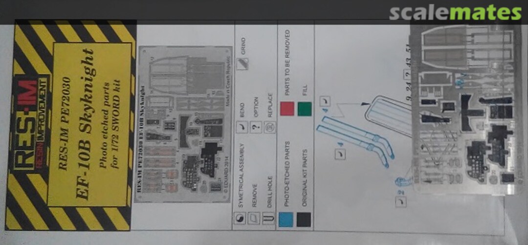 Boxart EF-10B Skyknight PE72030 RES-IM Boxart EF-10B Skyknight PE72030 RES-IM