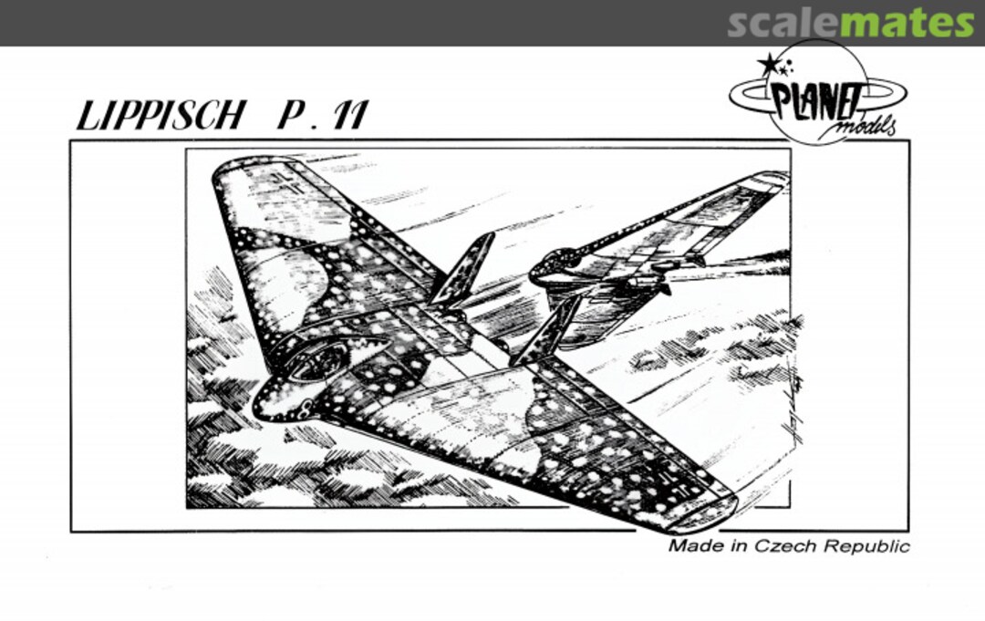 Boxart Lippisch P.11 PLT 067 Planet Models Boxart Lippisch P.11 PLT 067 Planet Models