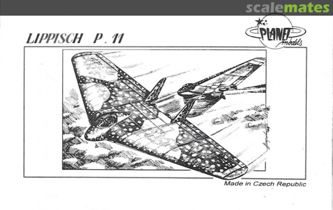 Boxart Lippisch P.11 PLT 067 Planet Models Boxart Lippisch P.11 PLT 067 Planet Models