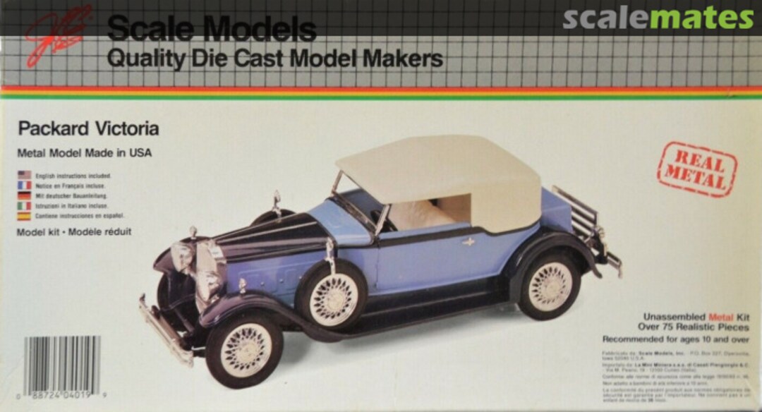Boxart Packard Victoria 4019 JLE Scale Models Boxart Packard Victoria 4019 JLE Scale Models