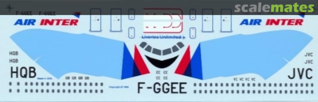 Boxart Airbus A320-111, A320-211 A4-023 Liveries Unlimited/Airway Graphics