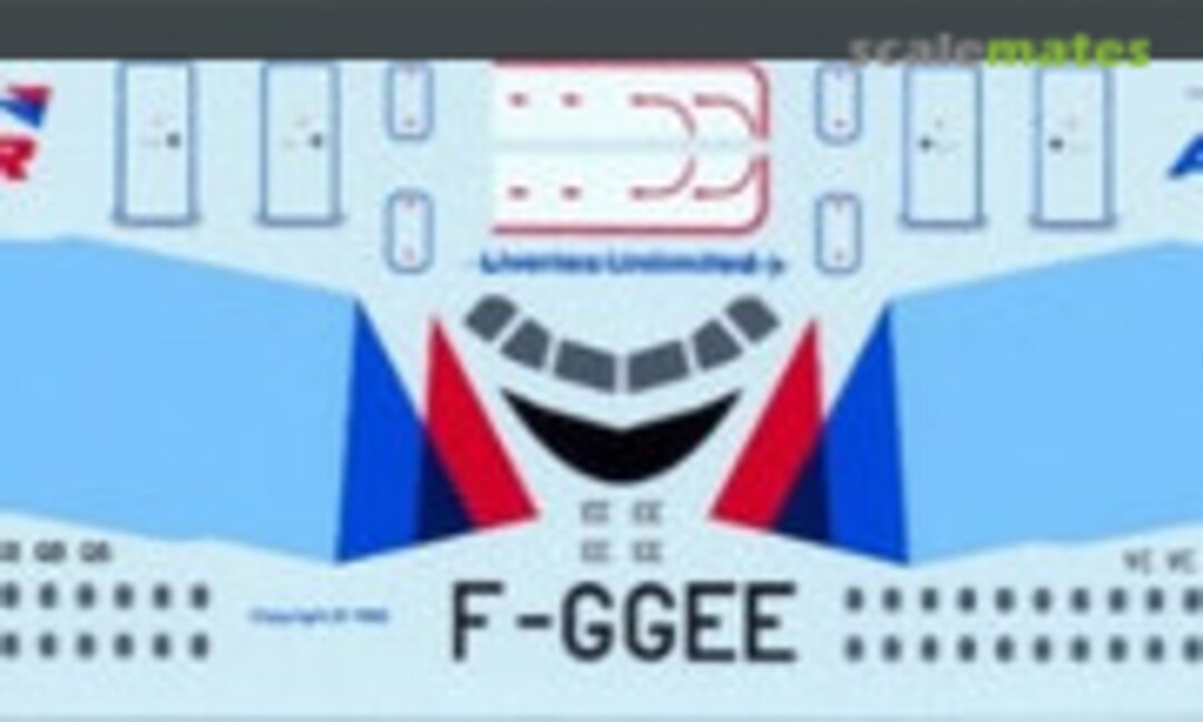 1:144 Airbus A320-111, A320-211 (Liveries Unlimited/Airway Graphics A4-023) A4-023