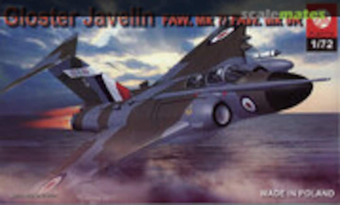 1:72 Gloster Javelin FAW. Mk 7 / FAW. Mk 9R (ZTS Plastyk S-008)