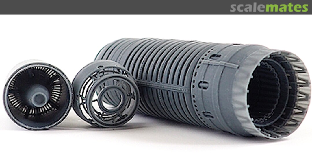 Boxart Mirage III E/R AFTERBURNER NOZZLE 216 Tecnikit Boxart Mirage III E/R AFTERBURNER NOZZLE 216 Tecnikit