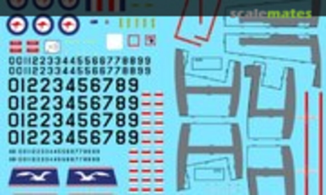 1:72 RAAF P3 Orion High Visibility Markings (Canuck Model Products 027-72) 027-72