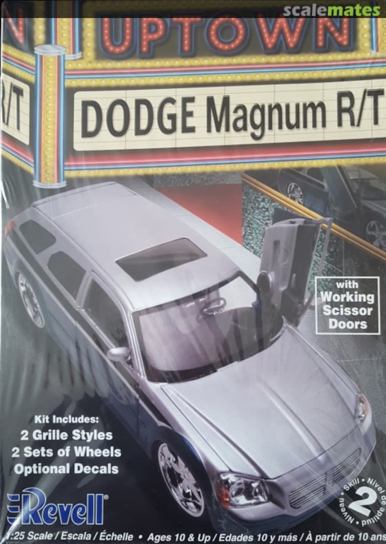 Boxart Dodge Magnum R/T 85-2093 Revell Boxart Dodge Magnum R/T 85-2093 Revell