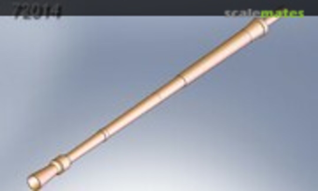 1:72 12.7 mm Machine Gun Barrel NSVT "Utes" (Zedval 72014) 72014
