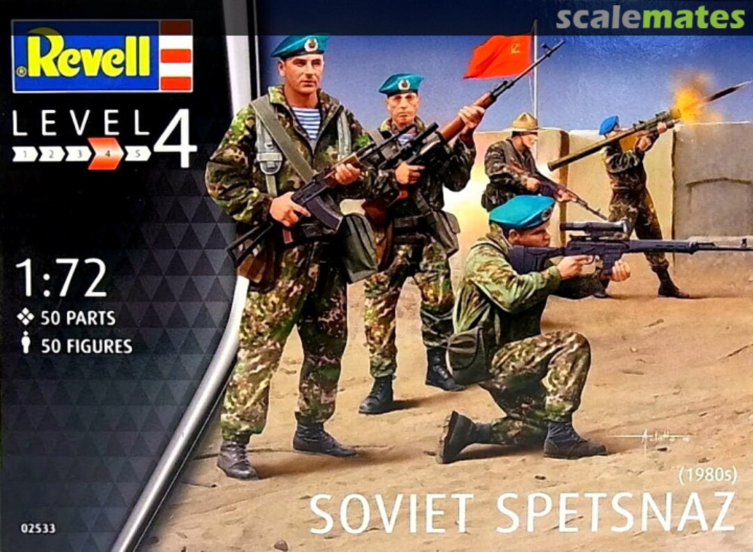 Boxart Soviet Spetsnaz 02533 Revell