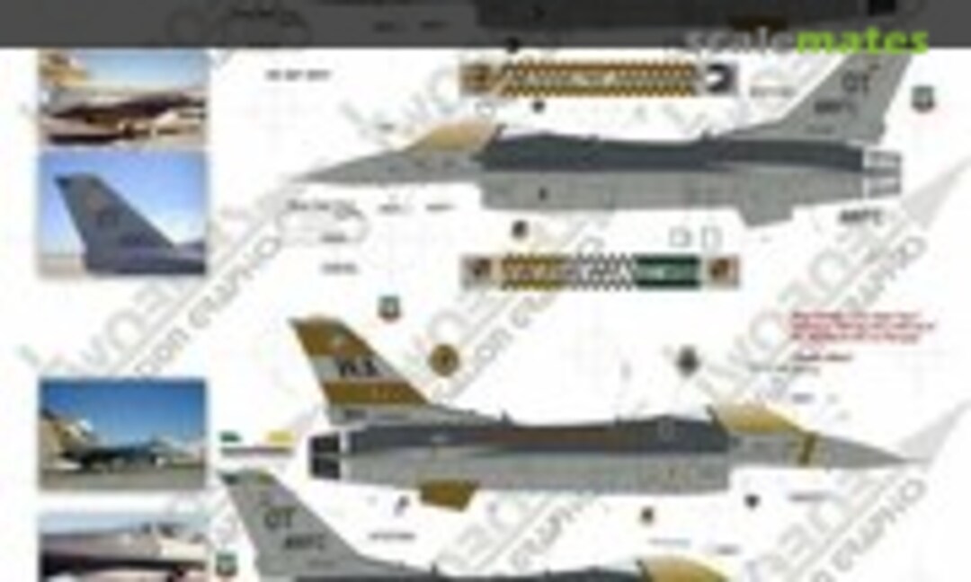 1:72 F-16C Fighting Falcon (TwoBobs Aviation Graphics 72-006) 72-006