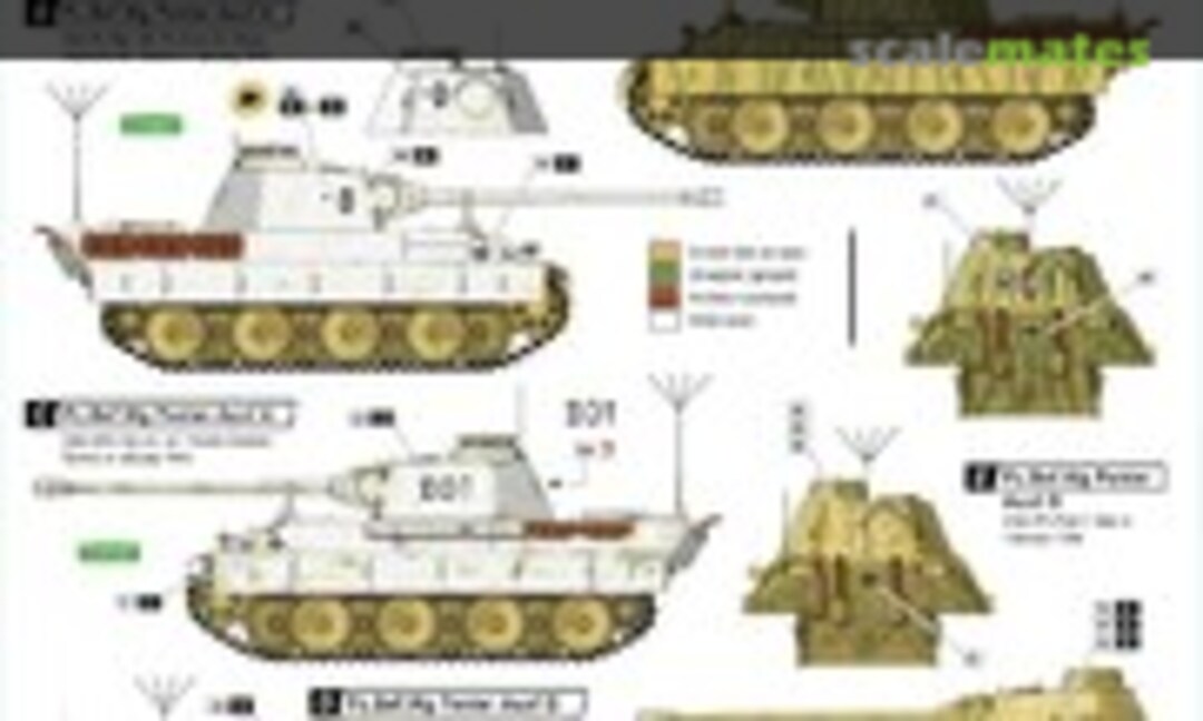 1:35 Befehlspanzer # 5 (Star Decals 35-C1061) 35-C1061