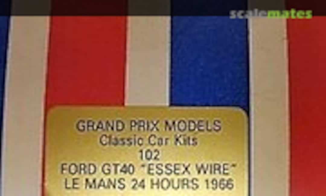 Ford GT40 (Grand Prix Models GPM102)