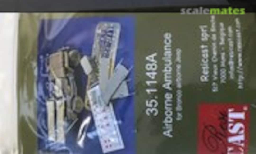 1:35 Airborne Ambulance for Bronco airborne jeeps (Resicast 35.1148A)