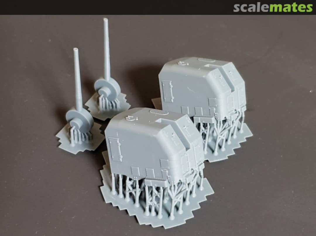 Boxart Destroyer Escort and USS Idaho BB-42 5"/38 cal. Mk.30 Mounts 144-5in38 Mk30 DE-2 Model Monkey Boxart Destroyer Escort and USS Idaho BB-42 5"/38 cal. Mk.30 Mounts 144-5in38 Mk30 DE-2 Model Monkey