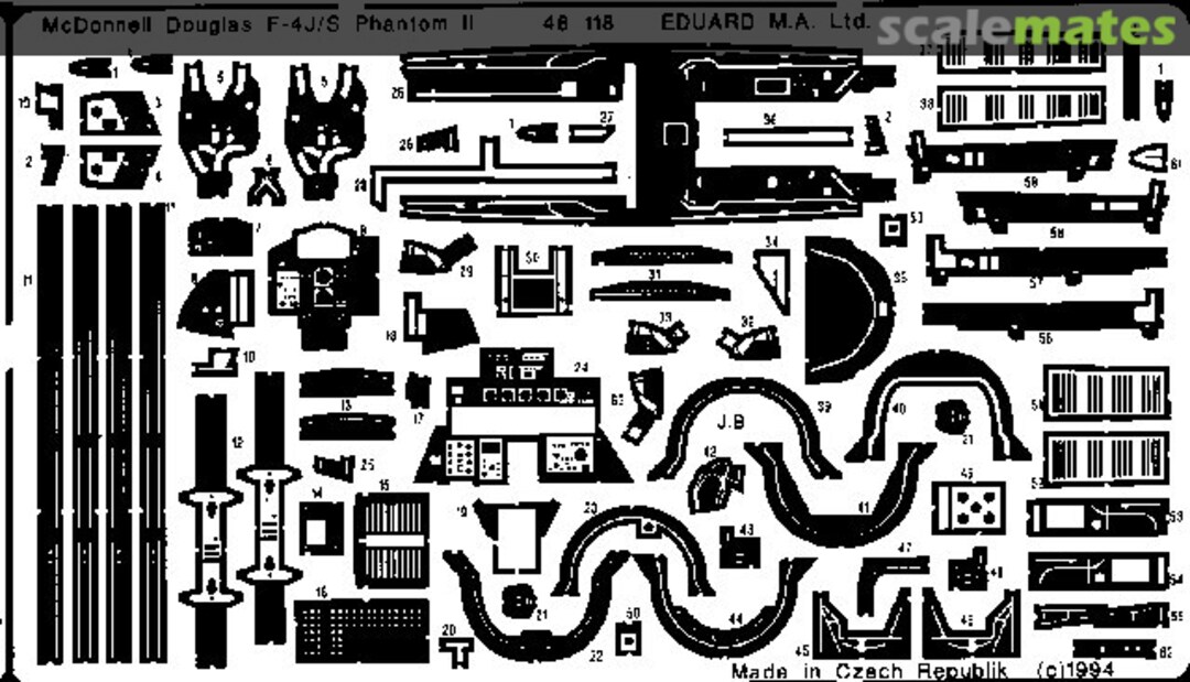 Boxart F-4J/S Phantom II 48 118 Eduard Boxart F-4J/S Phantom II 48 118 Eduard