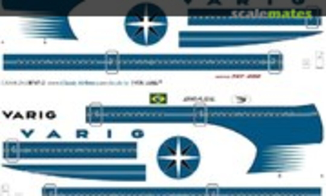1:144 Varig 747-4 (Classic Airlines CA144-354) CA144-354