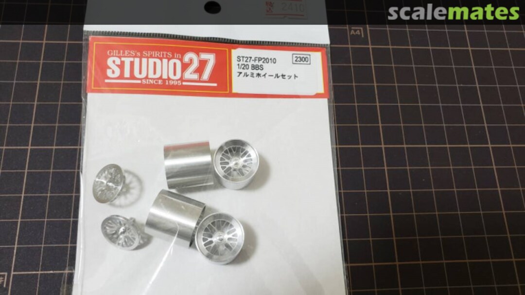 Boxart BBS Aluminium Wheel Sets ST27-FP2010 Studio27 Boxart BBS Aluminium Wheel Sets ST27-FP2010 Studio27