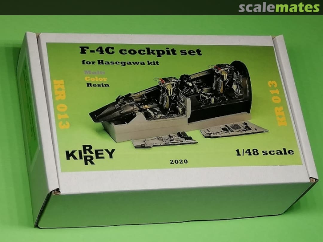 Boxart F-4C cockpit set (Hasegawa) KR013 KiRRey Boxart F-4C cockpit set (Hasegawa) KR013 KiRRey