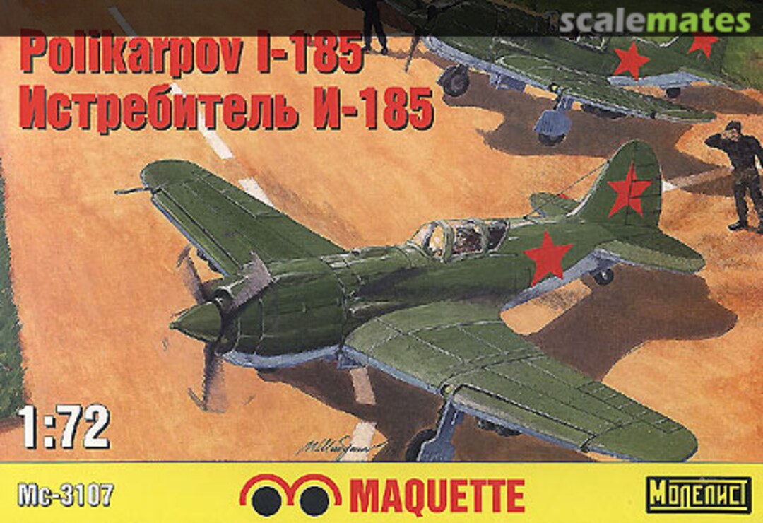Boxart Polikarpov I-185 MC-3107 Maquette Boxart Polikarpov I-185 MC-3107 Maquette
