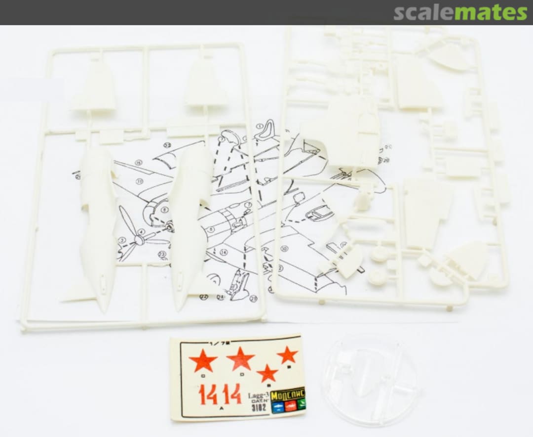 Contents Polikarpov I-185 MC-3107 Maquette Contents Polikarpov I-185 MC-3107 Maquette