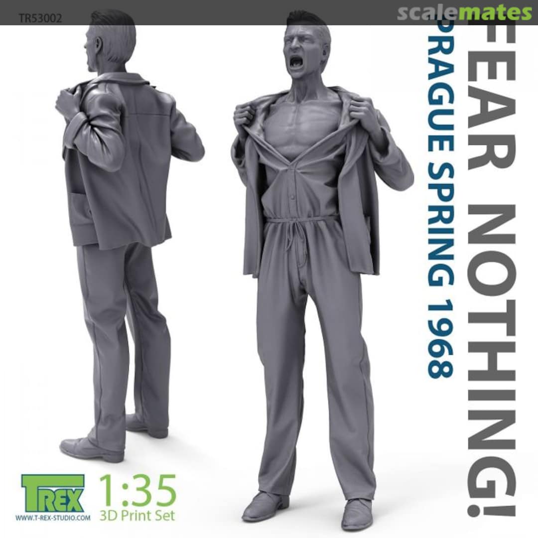 Boxart A Man who is Not Afraid of Anything, Prague Spring 1968 TR53002 T-Rex Studio Boxart A Man who is Not Afraid of Anything, Prague Spring 1968 TR53002 T-Rex Studio
